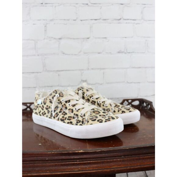 Leopard Print Slip On Canvas Sneakers! - Picture 2 of 9